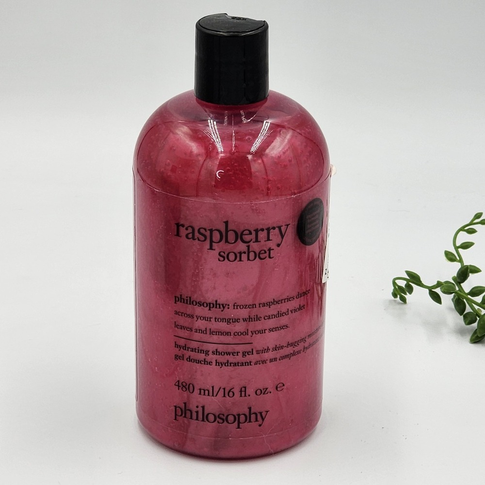 Philosophy Raspberry Sorbet Hydrating Shower Gel 16 fl oz NEW